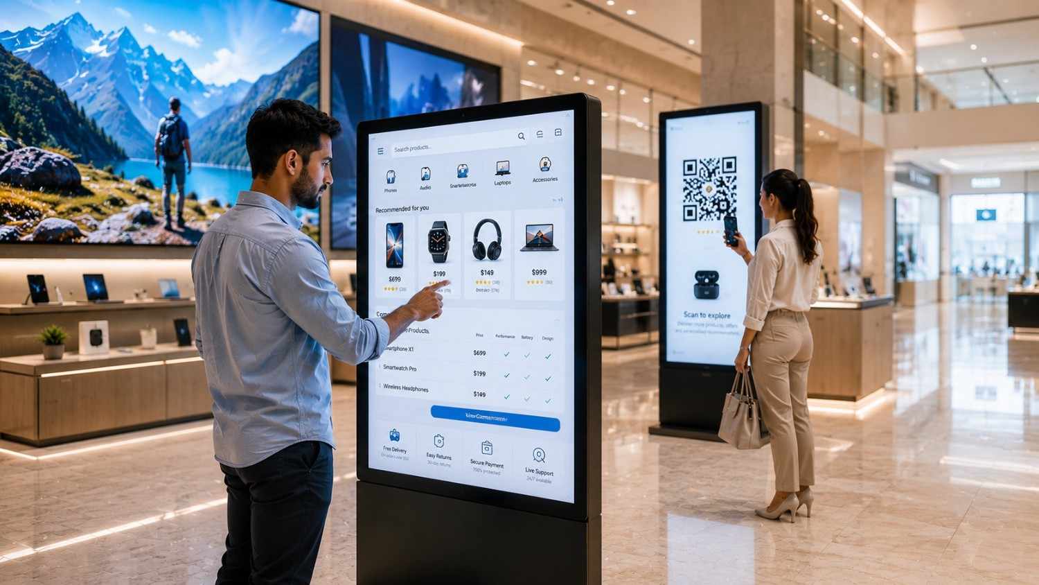 how-interactive-indoor-displays-improve-customer-experience